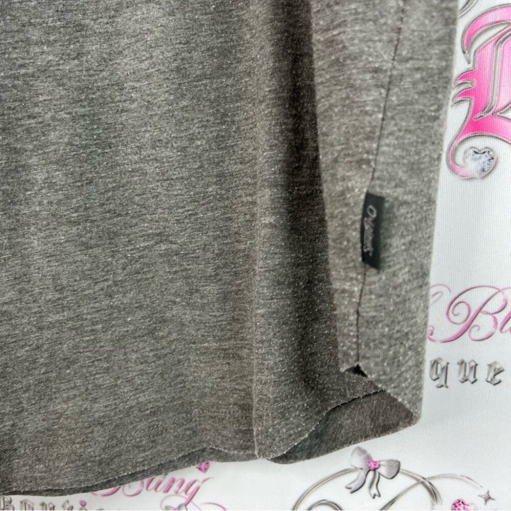 Jack and Jones tee palm trees pockets Gray T-Shirt with Leaf Print Pocket - Picture 5 of 11